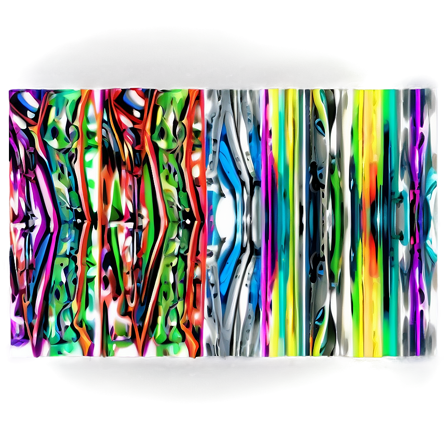 Abstract Scanlines Art Png 06202024 PNG Image