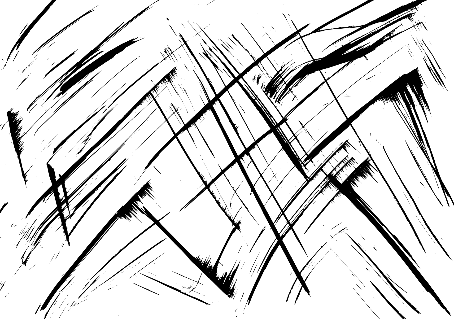 Abstract Scratch Art Texture PNG Image