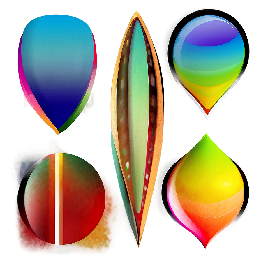 Abstract Shapes C PNG Image