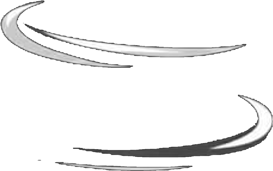 Abstract Silver Crescents PNG Image