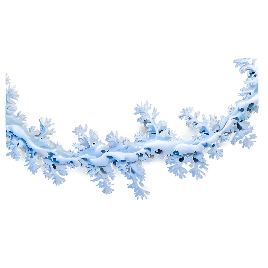 Abstract Snow Border Png Ylh PNG Image