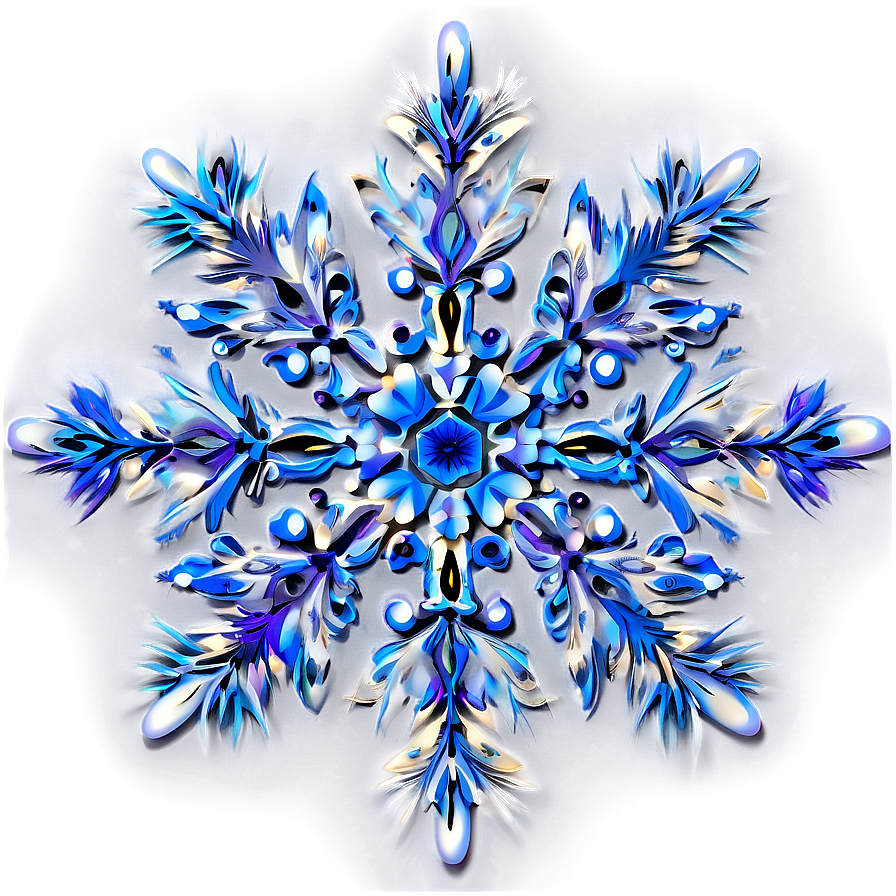 Abstract Snowflake Design Png 05252024 PNG Image