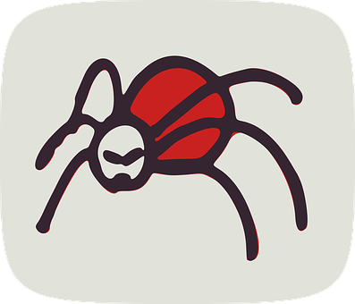 Abstract Spider Icon PNG Image