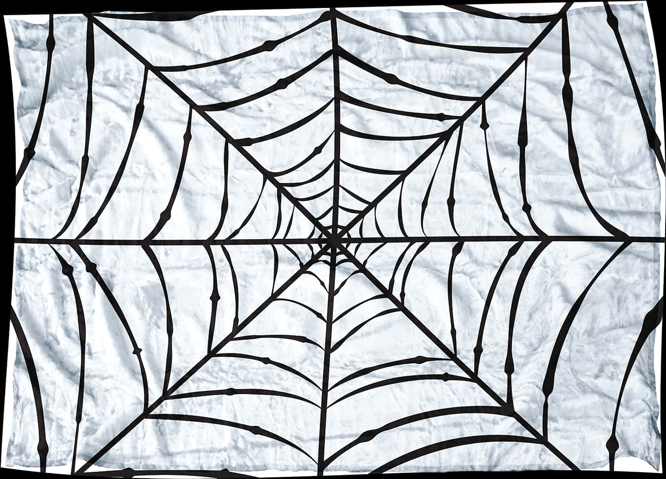 Abstract Spider Web Design PNG Image