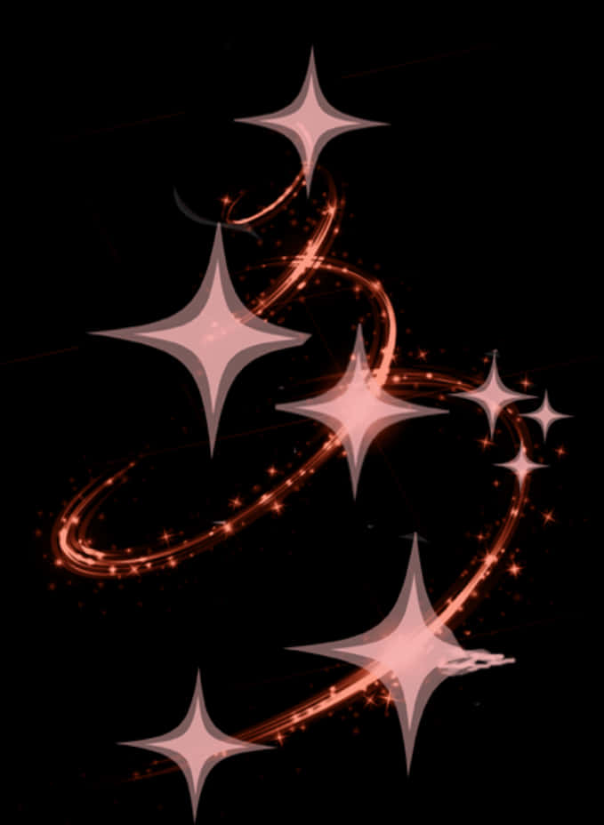 Abstract_ Starlight_ Swirl PNG Image