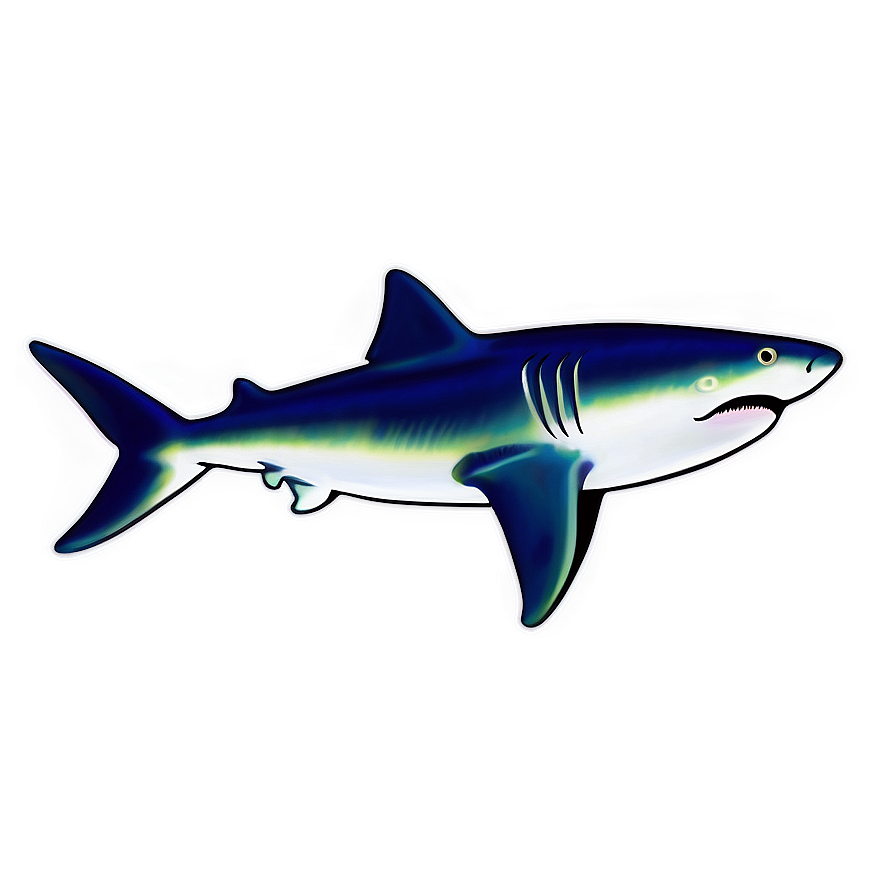 Abstract Tiger Shark Artwork Png Ppm91 PNG Image