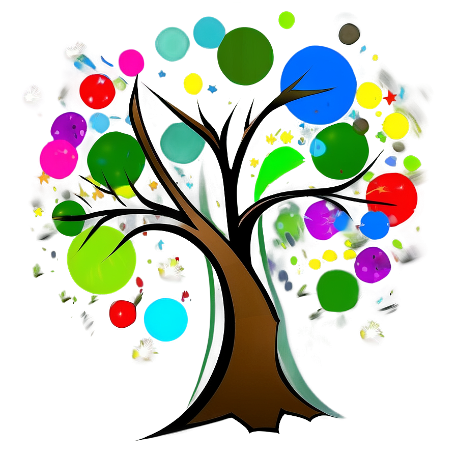 Abstract Tree Design Png Tpr83 PNG Image