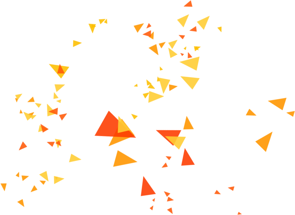 Abstract Triangle Particles Background PNG Image