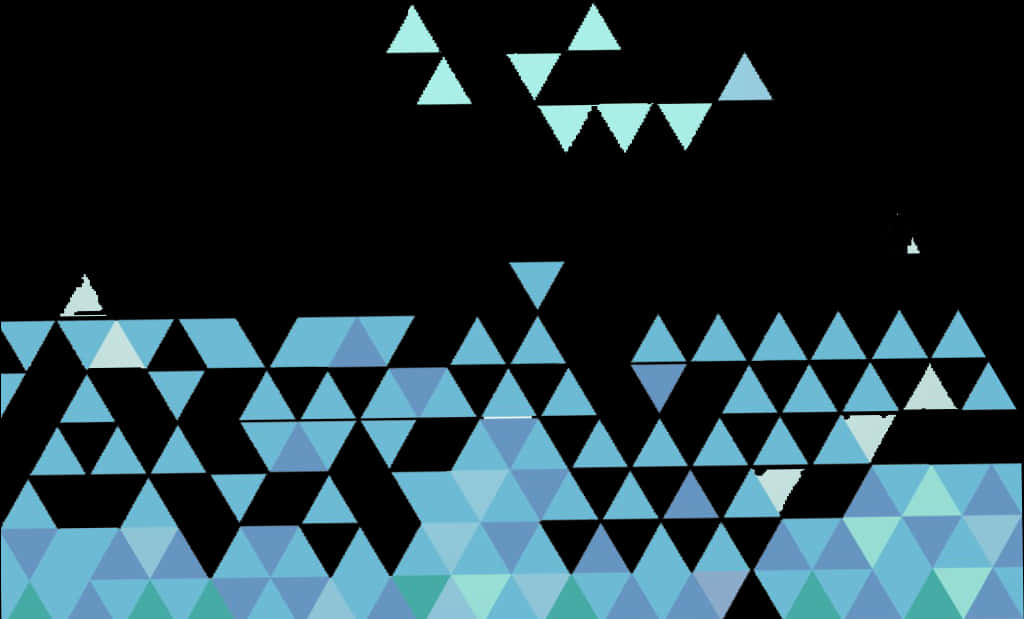 Abstract Triangular Pattern Background PNG Image