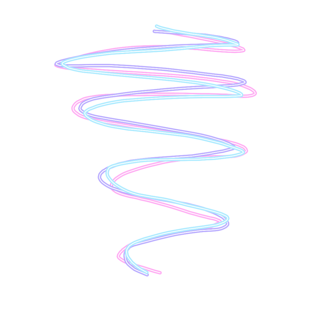 Abstract Twirling Light Streaks PNG Image