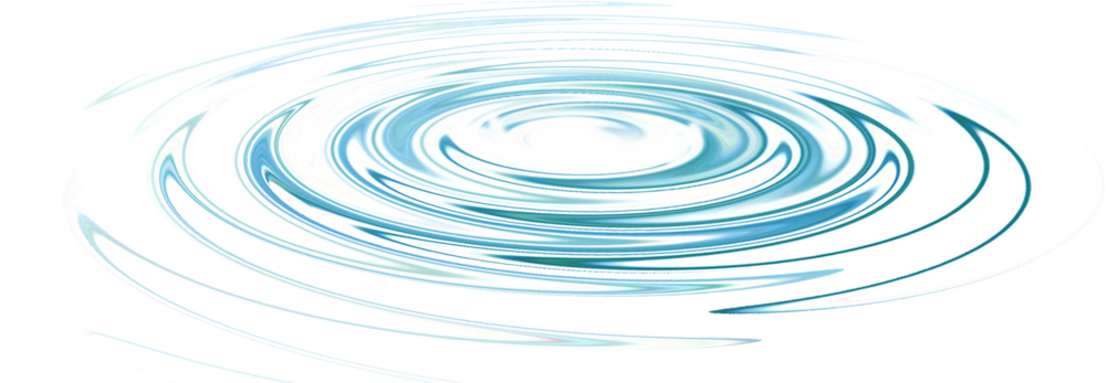 Abstract Water Wave Swirl PNG Image