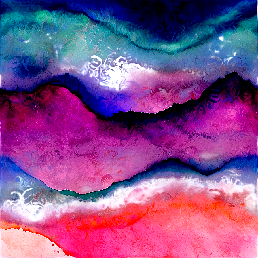 Abstract Watercolor Distress Png Khj PNG Image