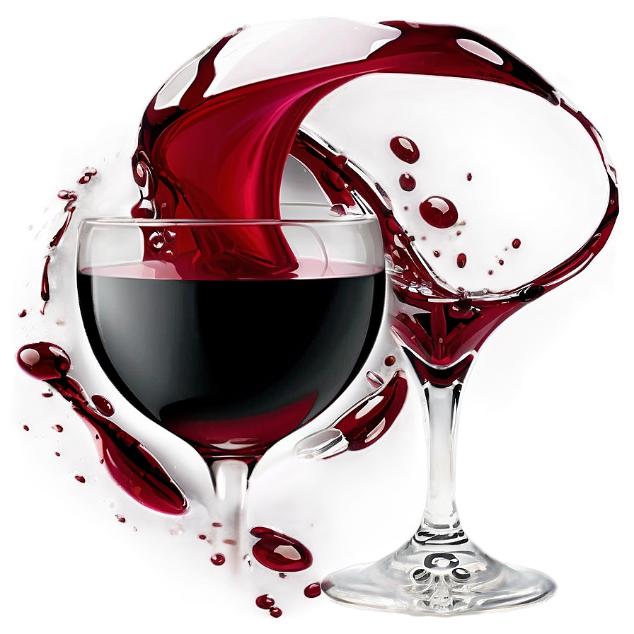 Abstract Wine Splash Png Hdv PNG Image