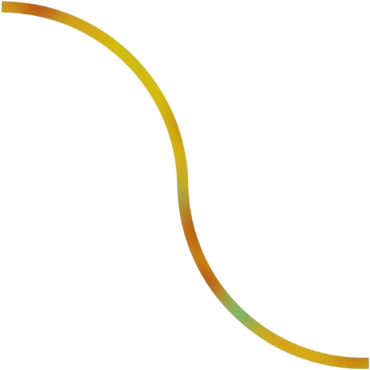 Abstract Yellow Curve PNG Image