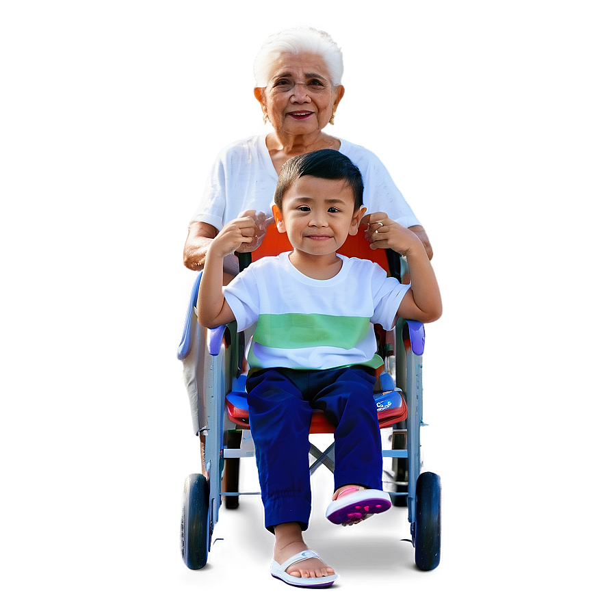 Abuela With Grandkids Png 81 PNG Image