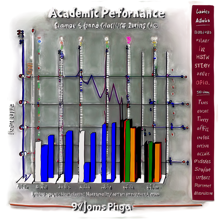 Academic Performance Line Chart Png Rjx PNG Image