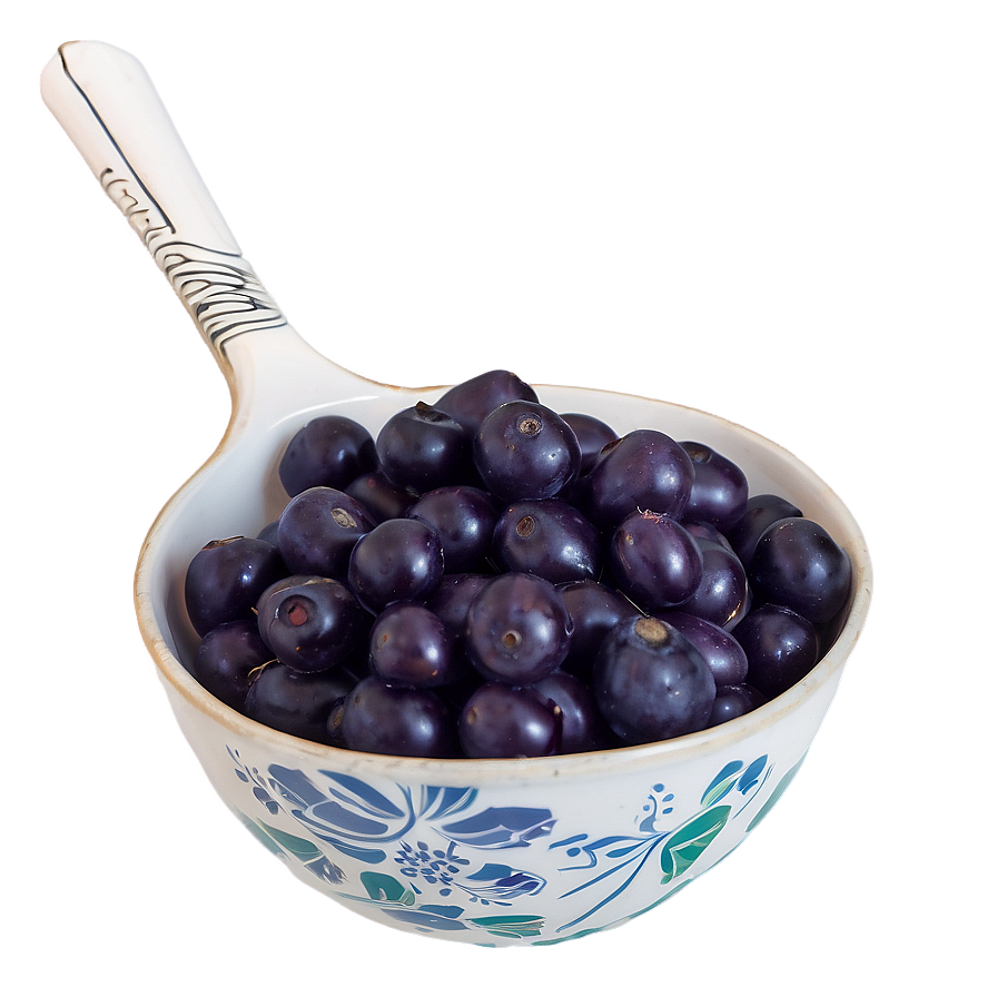 Acai Berry Scoop Png Mbe28 PNG Image