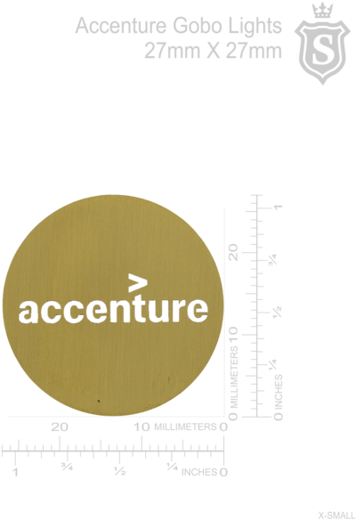 Accenture Gobo Lights Design PNG Image