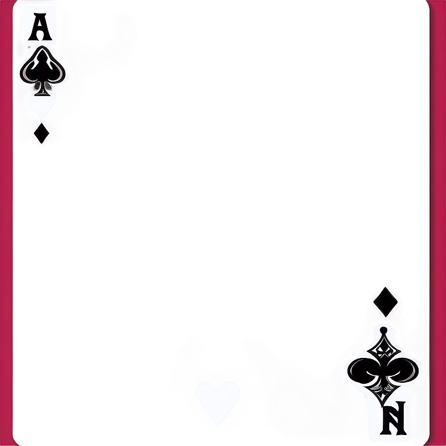 Ace Card B PNG Image