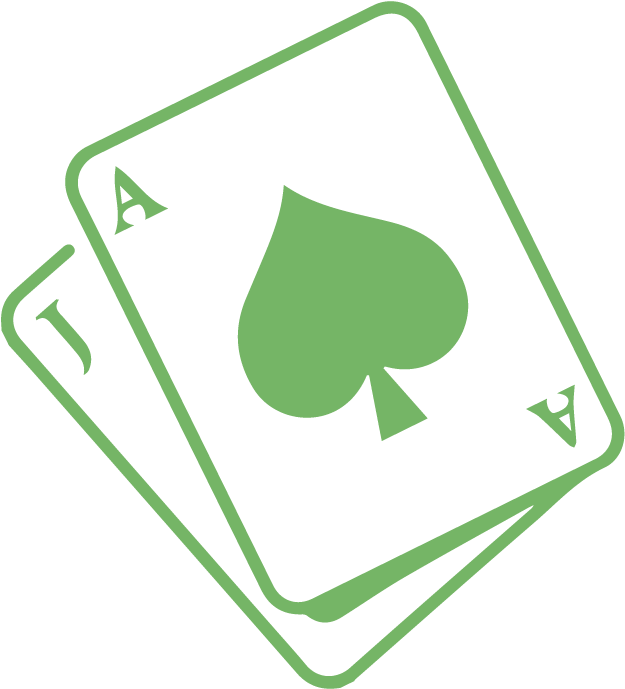 Aceof Spades Neon Glow PNG Image