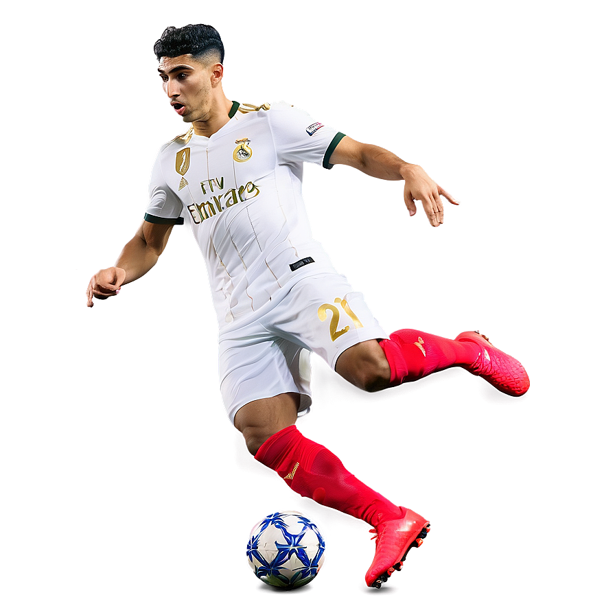 Achraf Hakimi Signature Move Png Yst PNG Image