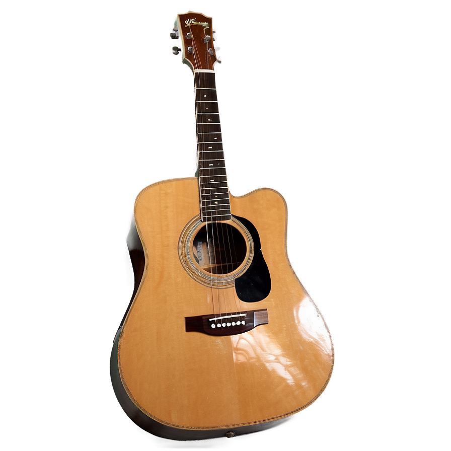 Acoustic Guitar In Grass Png 30 PNG Image