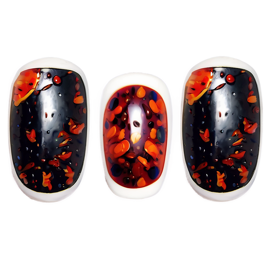 Acrylic Nail Single Design Png Gax PNG Image