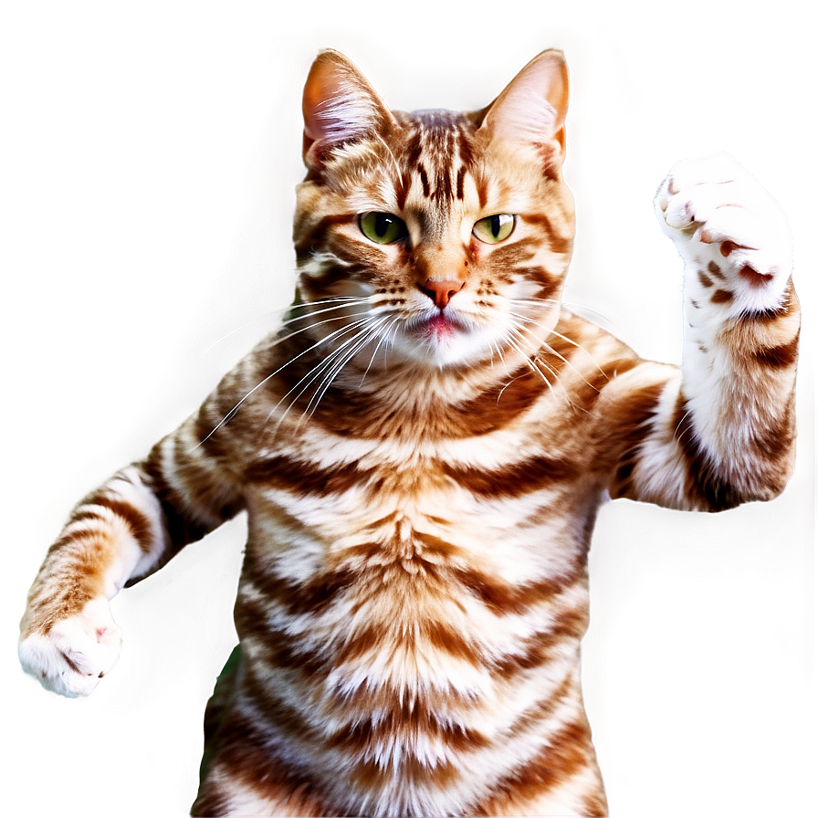 Action Cat Meme Png Jjv PNG Image