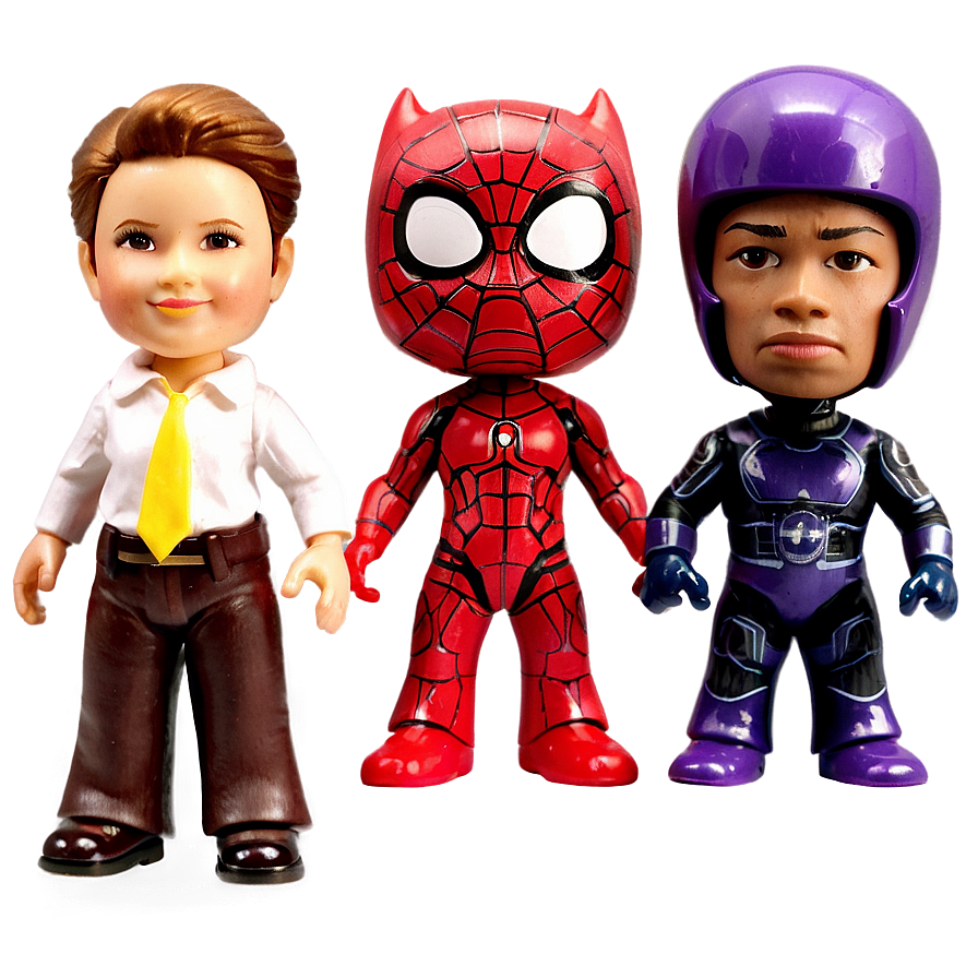 Action Figures Characters Png 06122024 PNG Image