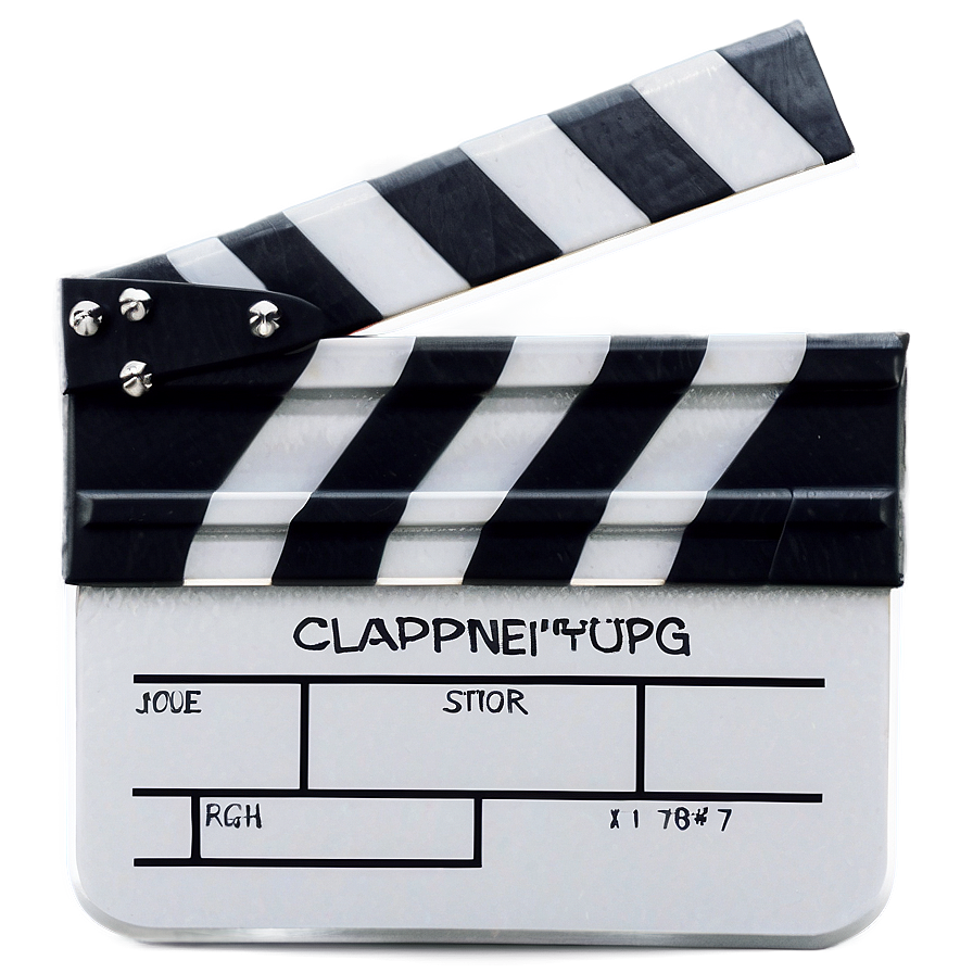 Action Movie Clapperboard Png 36 PNG Image