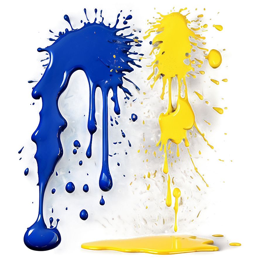 Action Painting Splatter Effect Png 64 PNG Image