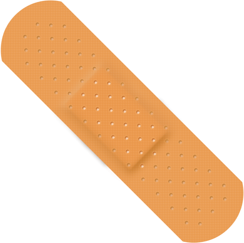 Adhesive Bandage Vector Illustration PNG Image