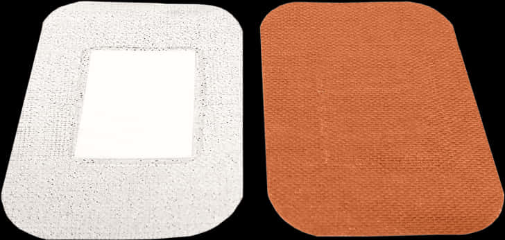 Adhesive Bandages Whiteand Tan PNG Image