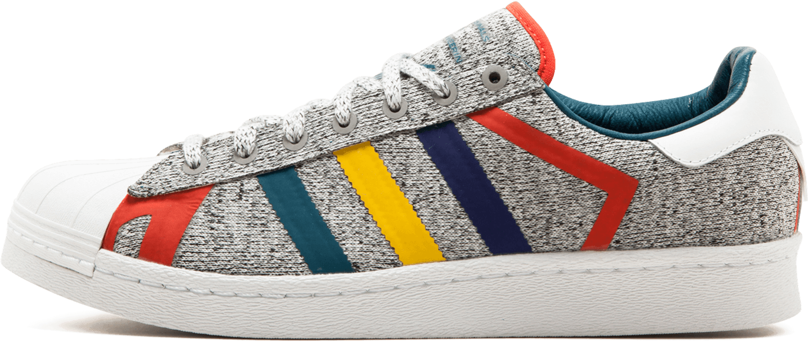 Adidas Colorful Stripes Sneaker PNG Image