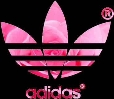 Adidas Floral Trefoil Logo PNG Image