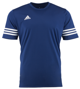 Adidas Navy Blue Sport T Shirt PNG Image