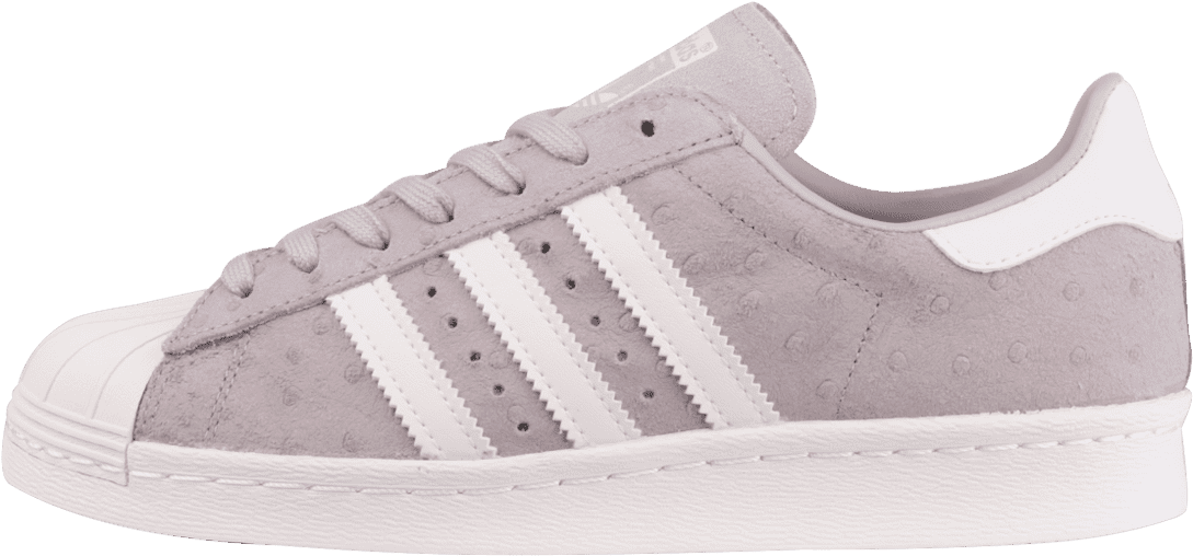 Adidas Superstar Sneaker Grey White PNG Image