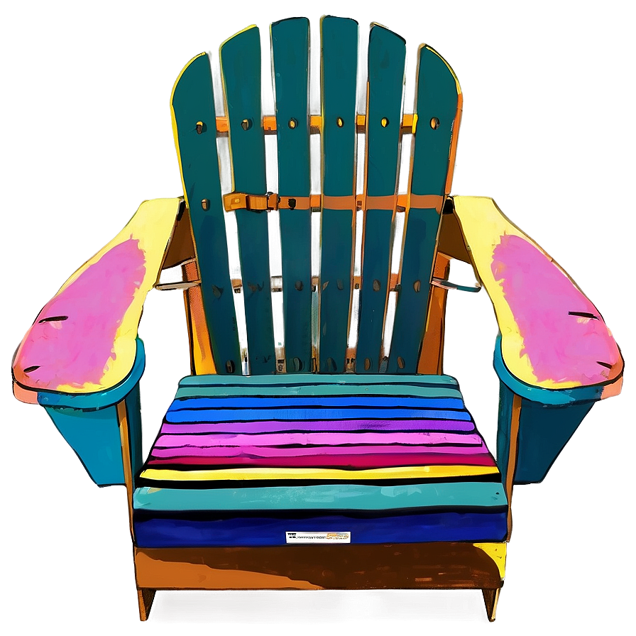 Adirondack Chair Cushion Png 06292024 PNG Image