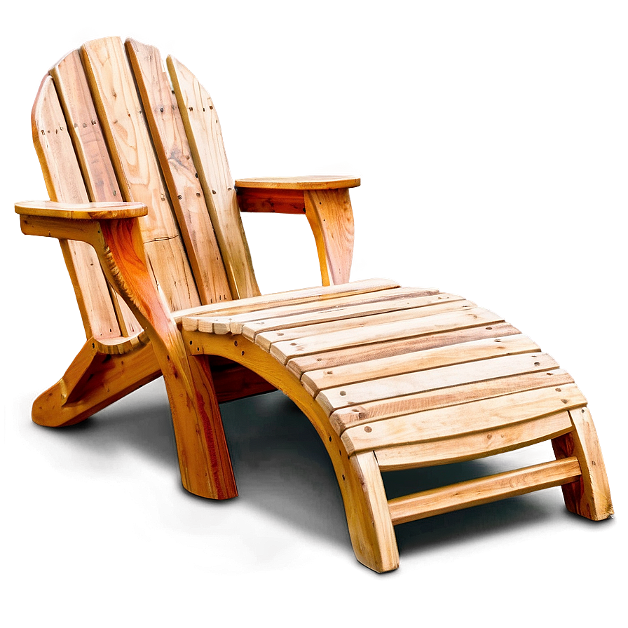 Adirondack Chair With Ottoman Png Qno86 PNG Image