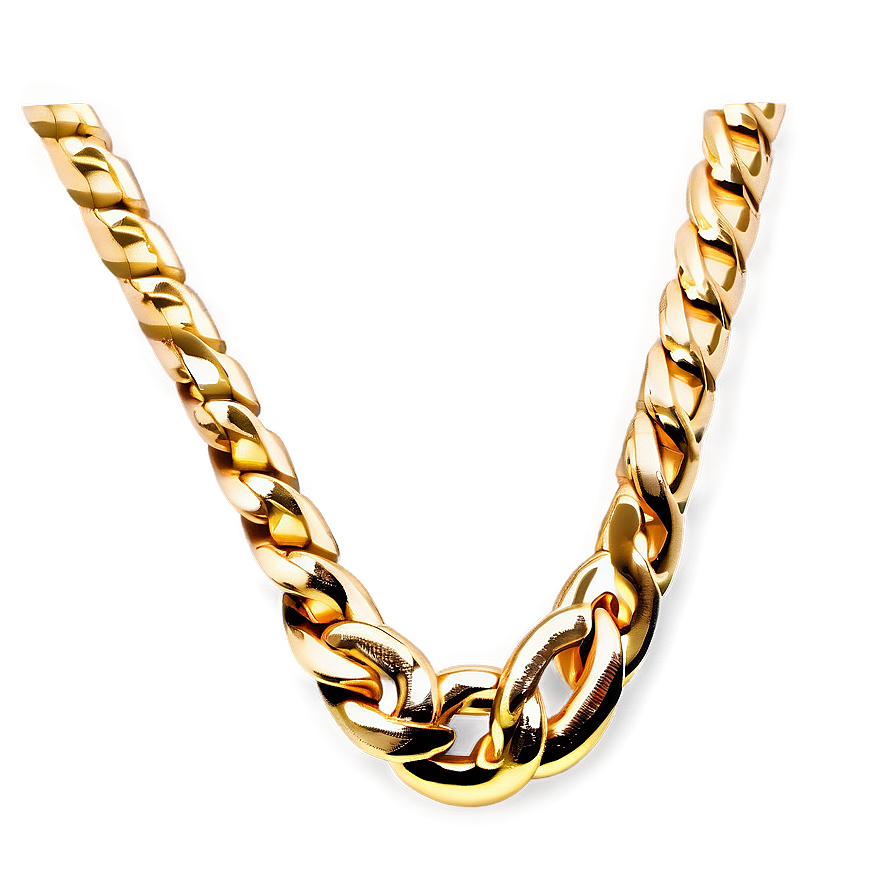 Adjustable Cuban Link Chain Png Ldq35 PNG Image