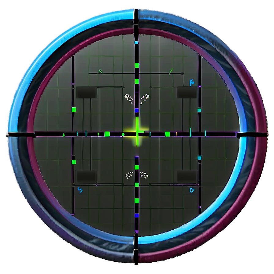 Adjustable Dot Crosshair Png Cha17 PNG Image