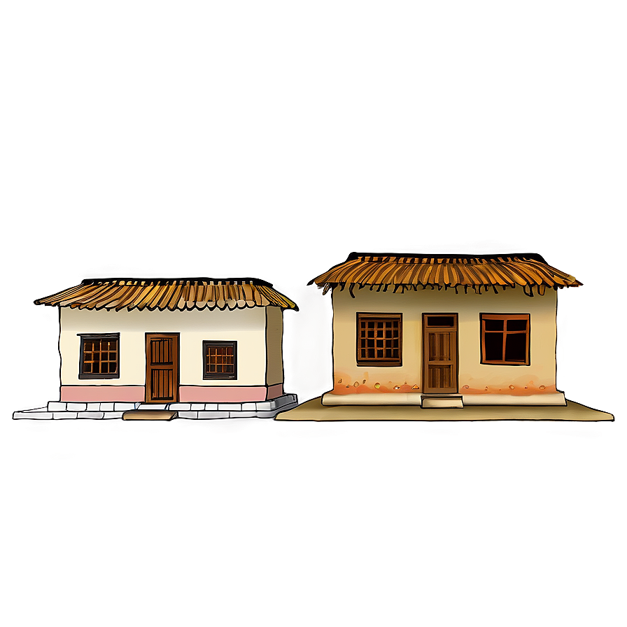 Adobe Houses Png 6 PNG Image