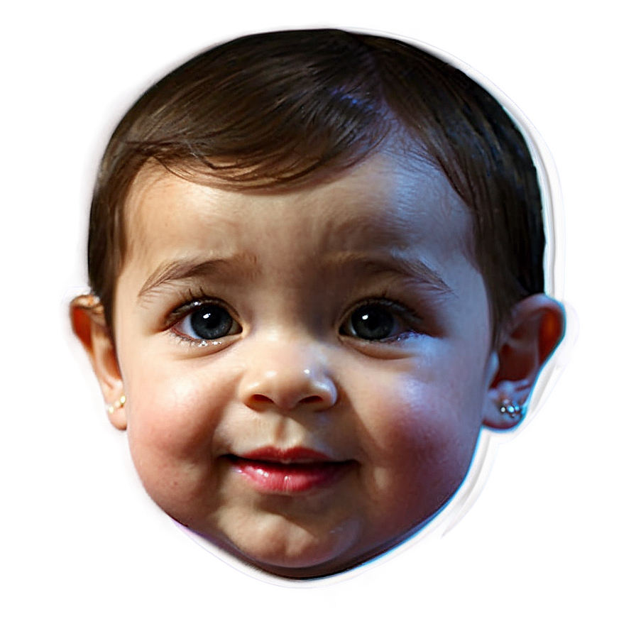 Adorable Baby Girl Png Obm55 PNG Image