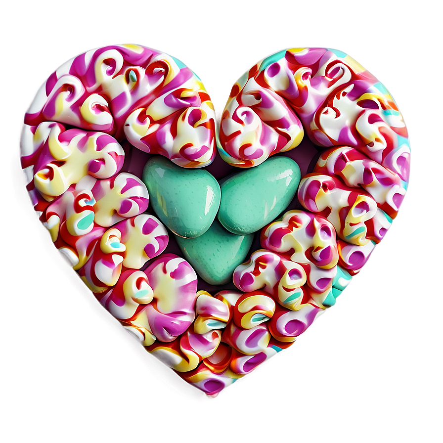 Adorable Candy Heart Png 29 PNG Image