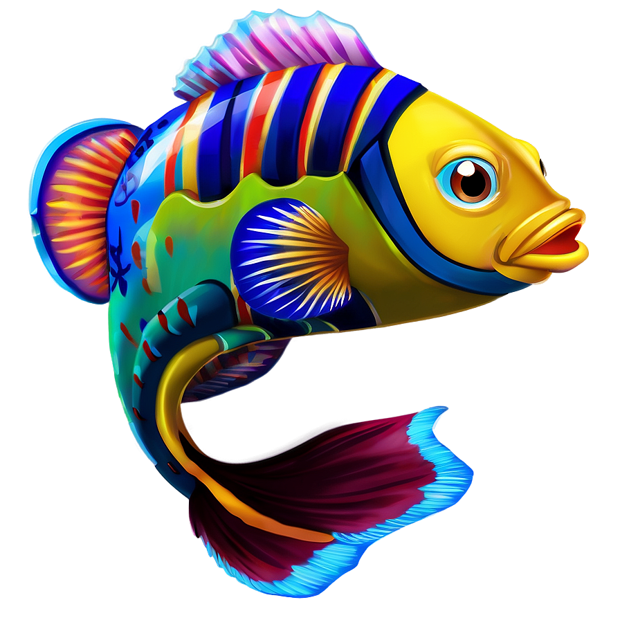 Adorable Cartoon Fish Png 45 PNG Image