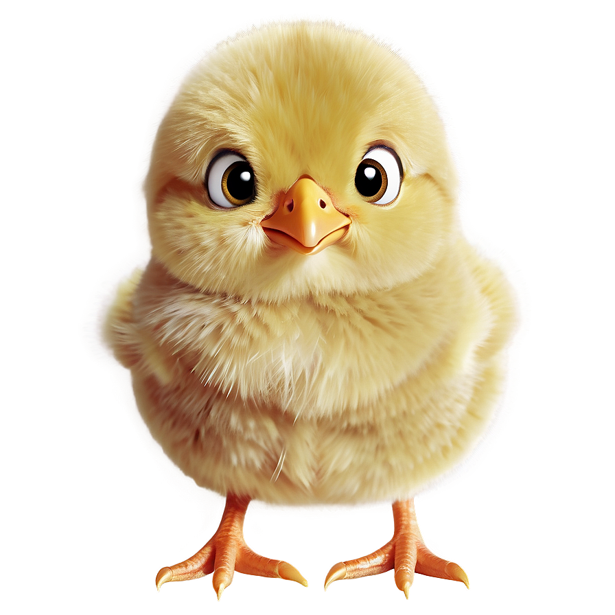 Adorable Chicky Illustration Png Mek PNG Image