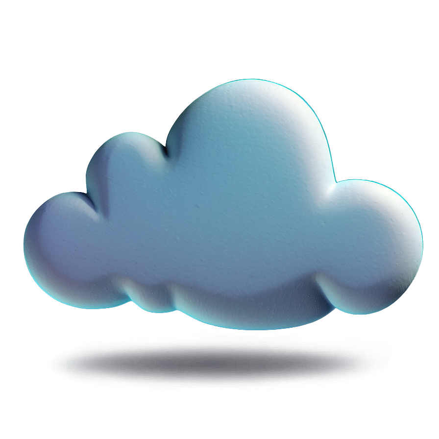 Adorable Cloud Illustration Png 73 PNG Image