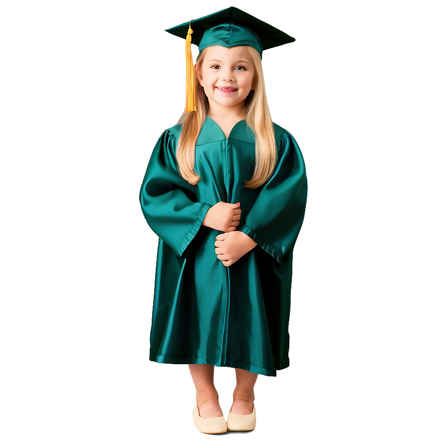 Adorable Kindergarten Cap And Gown Png 69 PNG Image