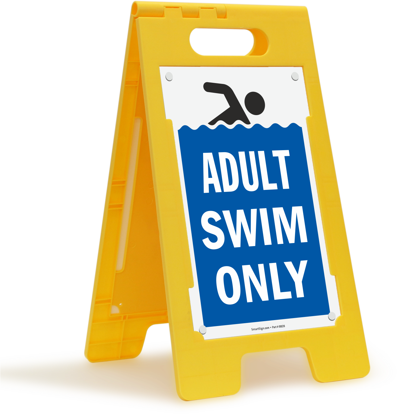 Adult Swim Only Sign PNG Image