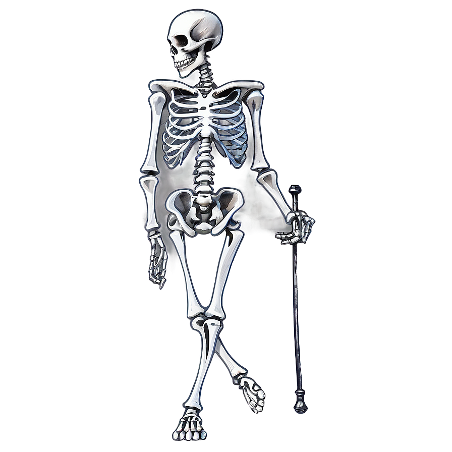 Adventure Skeleton Cartoon Png Nuk PNG Image